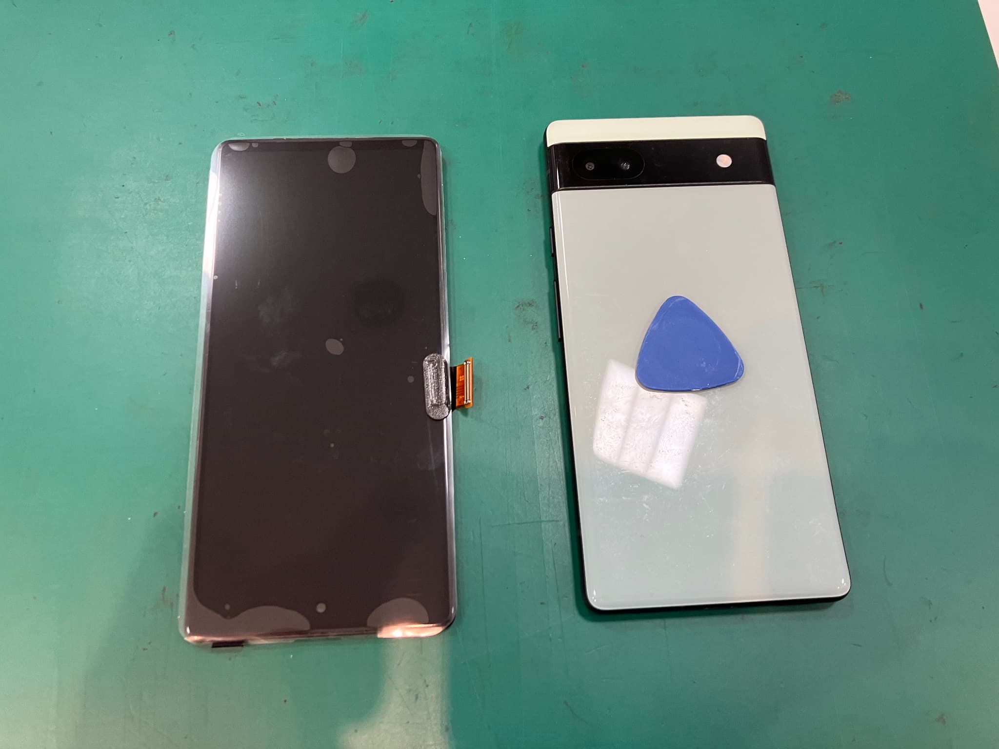 ふじみ野市、川越市、所沢市でGoogle Pixel 6aの画面交換なら【スマホ修理工房イオン大井店】にお任せください！